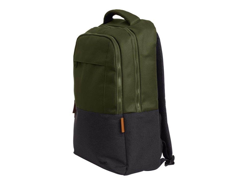 Trust Lisboa - notebook carrying backpack - topload durable - green