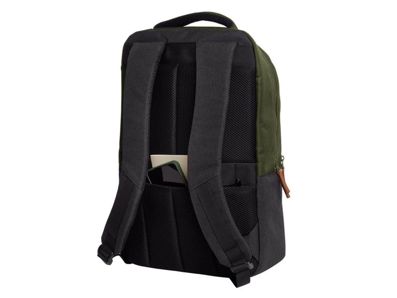 Trust Lisboa - notebook carrying backpack - topload durable - green