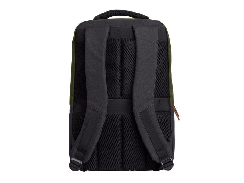 Trust Lisboa - notebook carrying backpack - topload durable - green