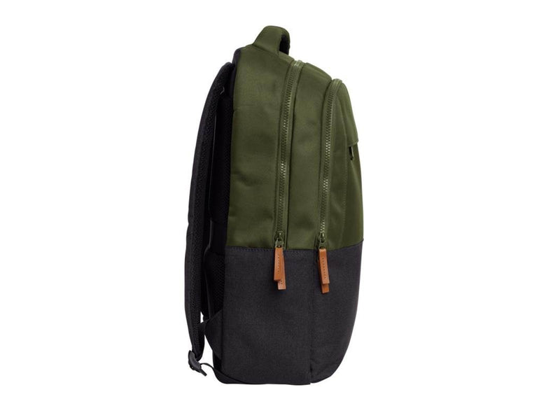 Trust Lisboa - notebook carrying backpack - topload durable - green