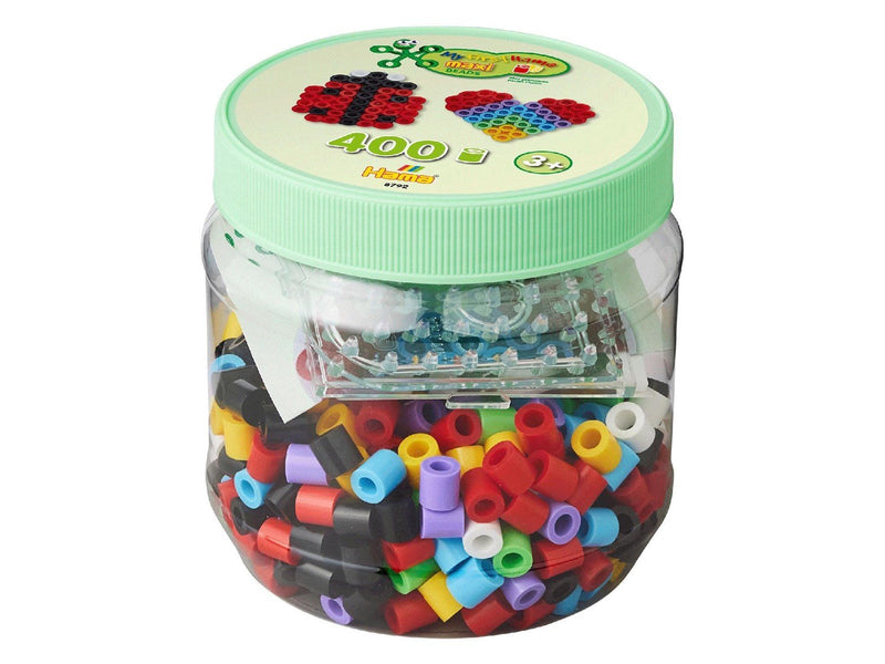Hama Beads Set Maxi - Square and Heart 400 pcs