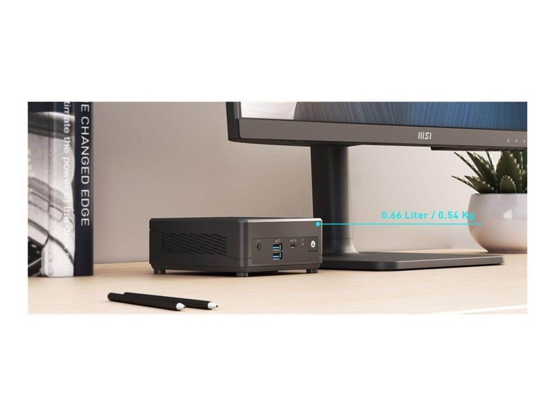 MSI Cubi N - N100 - 4GB - 128GB - Win 11 PRO