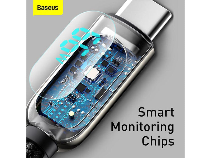 Baseus Cafule Cable USB For Micro 2A 3m Gray+Black