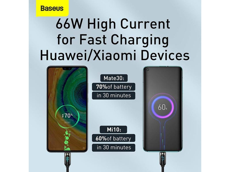 Baseus Cafule Cable USB For Micro 2A 3m Gray+Black