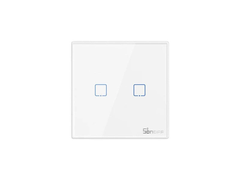 Sonoff Smart Wireless Wall Switch  T2EU2C-RF 433MHz (2-channel)