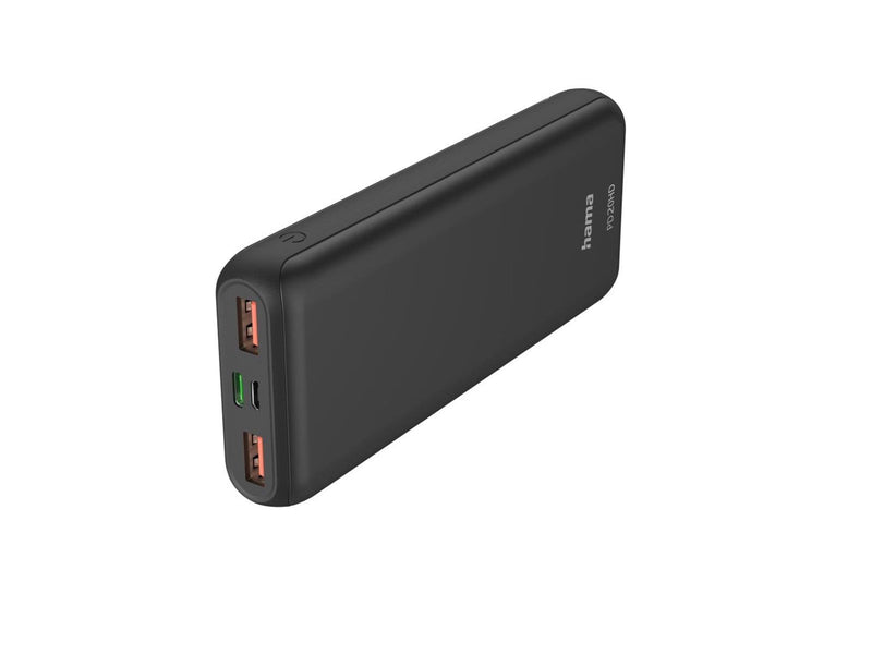 Hama PD20-HD Powerbank (Akku) - schwarz - 20000 mAh