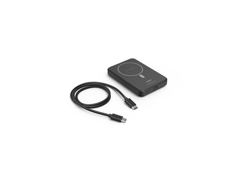 Hama MagPower5 Powerbank (Akku) - schwarz - 5000 mAh
