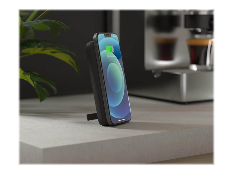 ZENS Magnet 10000 mAh Wireless Powerbank with Kickstand Powerbank (Akku) - schwarz - 10000 mAh