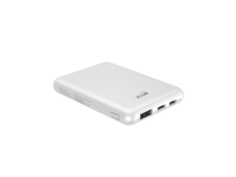 GEAR Ultracompact Powerbank (Akku) - Weiß - 5000 mAh