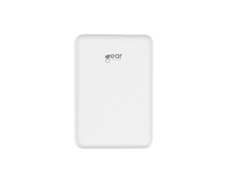 GEAR Ultracompact Powerbank (Akku) - Weiß - 5000 mAh