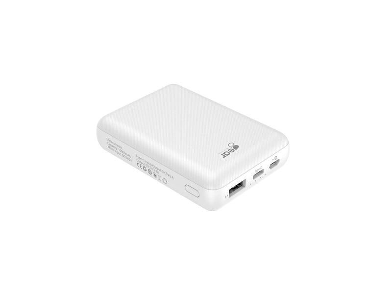 GEAR Ultracompact Powerbank (Akku) - Weiß - 10000 mAh