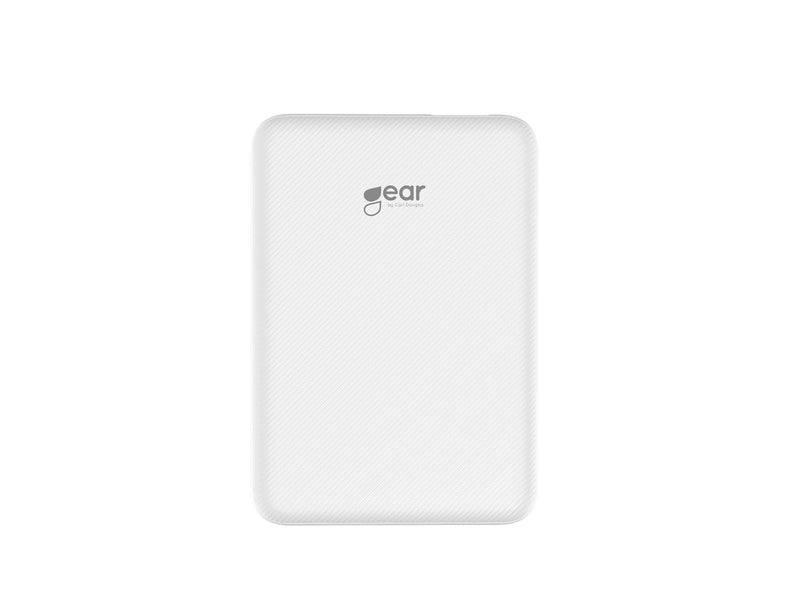GEAR Ultracompact Powerbank (Akku) - Weiß - 10000 mAh