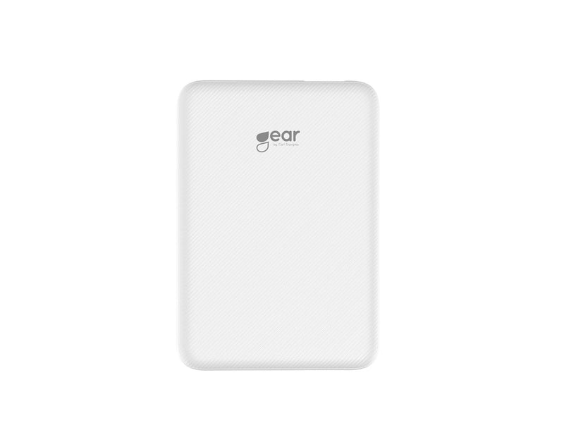 GEAR Ultracompact Powerbank (Akku) - Weiß - 10000 mAh