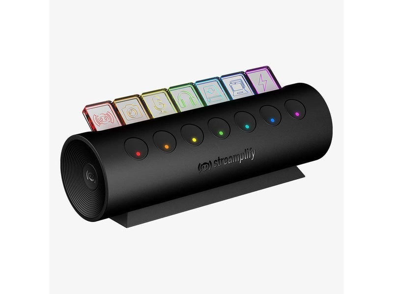 Streamplify HUB CTRL 7 USB-Hubs - USB 3.0 - 7 - Schwarz