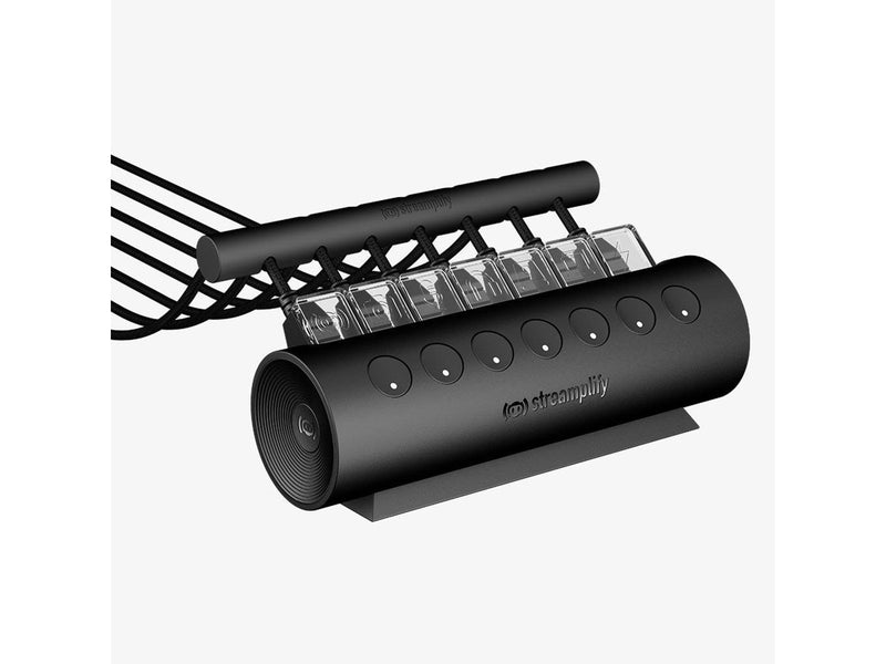 Streamplify HUB CTRL 7 USB-Hubs - USB 3.0 - 7 - Schwarz