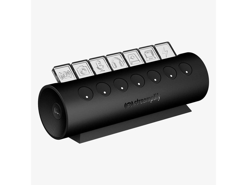 Streamplify HUB CTRL 7 USB-Hubs - USB 3.0 - 7 - Schwarz