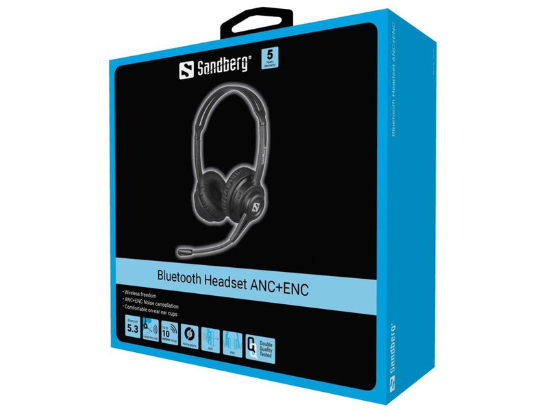 Sandberg Bluetooth Headset ANC+ENC