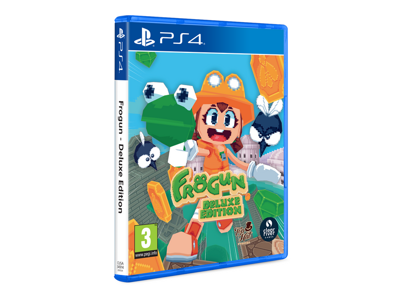 Frogun (Deluxe Edition) - Sony PlayStation 4 - Platformer - PEGI 3