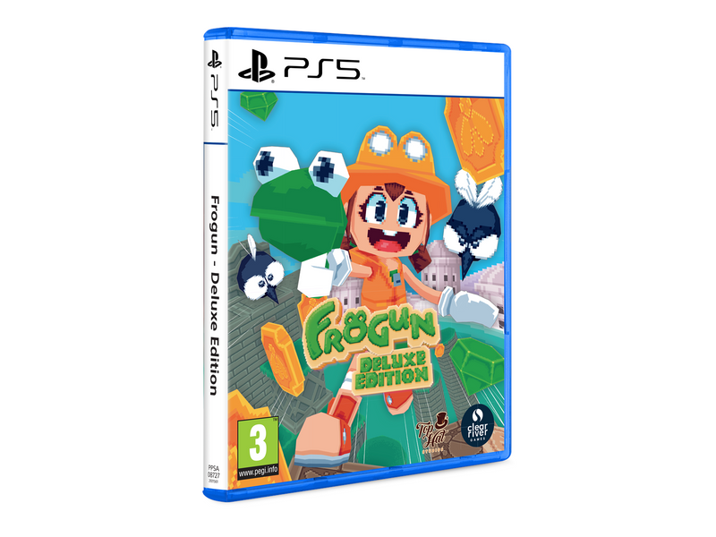 Frogun (Deluxe Edition) - Sony PlayStation 5 - Platformer - PEGI 3