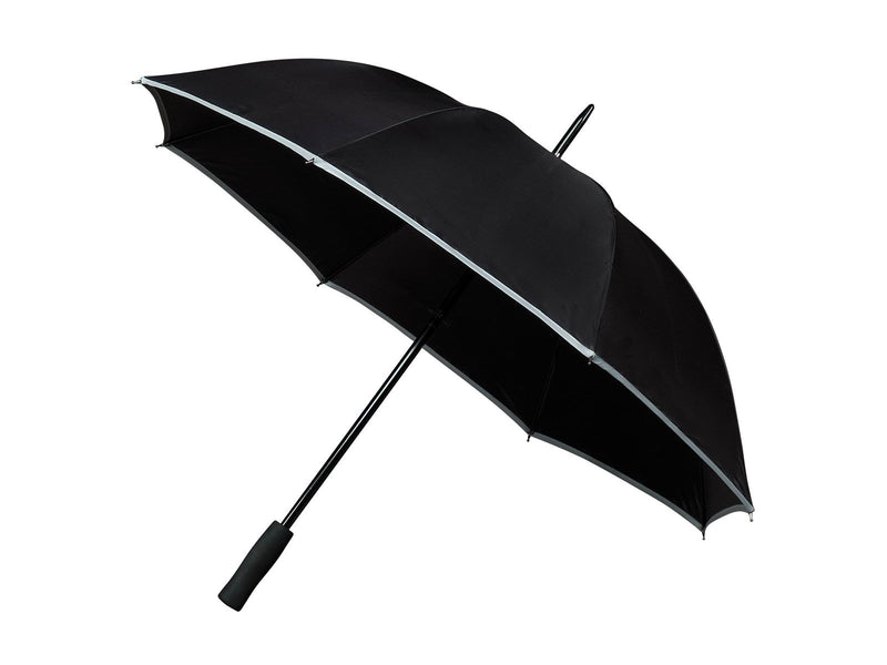 Falcone Golf Umbrella - Reflecting Piping - 102 cm - Black