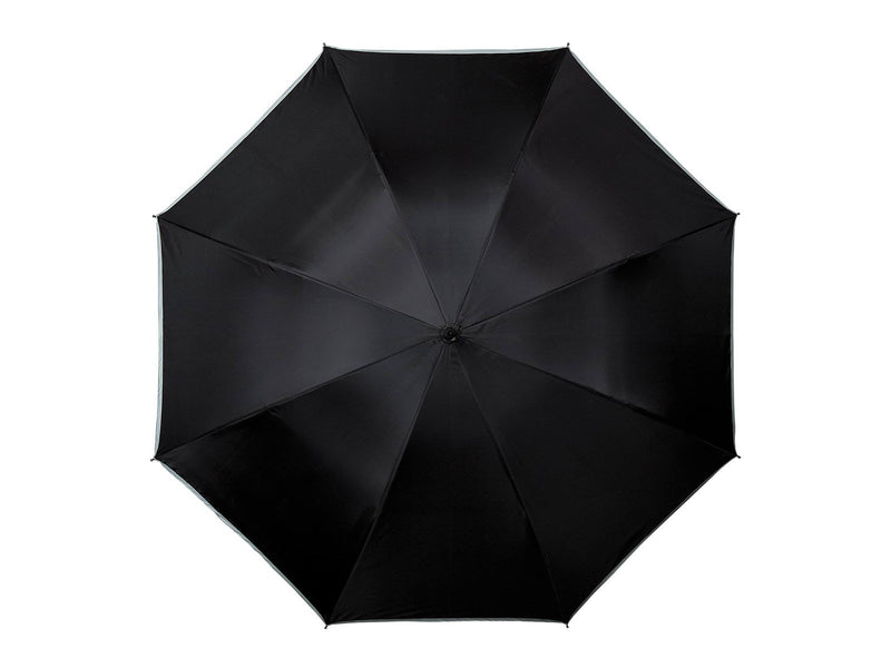 Falcone Golf Umbrella - Reflecting Piping - 102 cm - Black