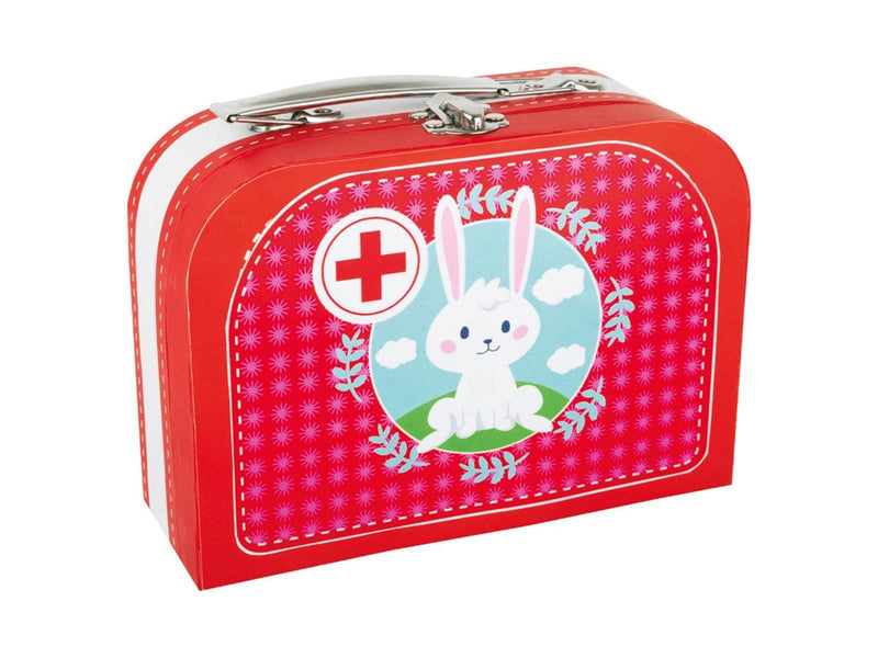 Small Foot - Wooden Vet Set in Suitcase 9 pcs.