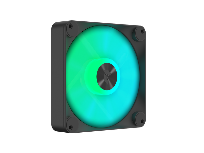 APNX FP1-140 - Black - Gehäuselüfter - 140mm - Schwarz mit RGB LED - 33 dBA