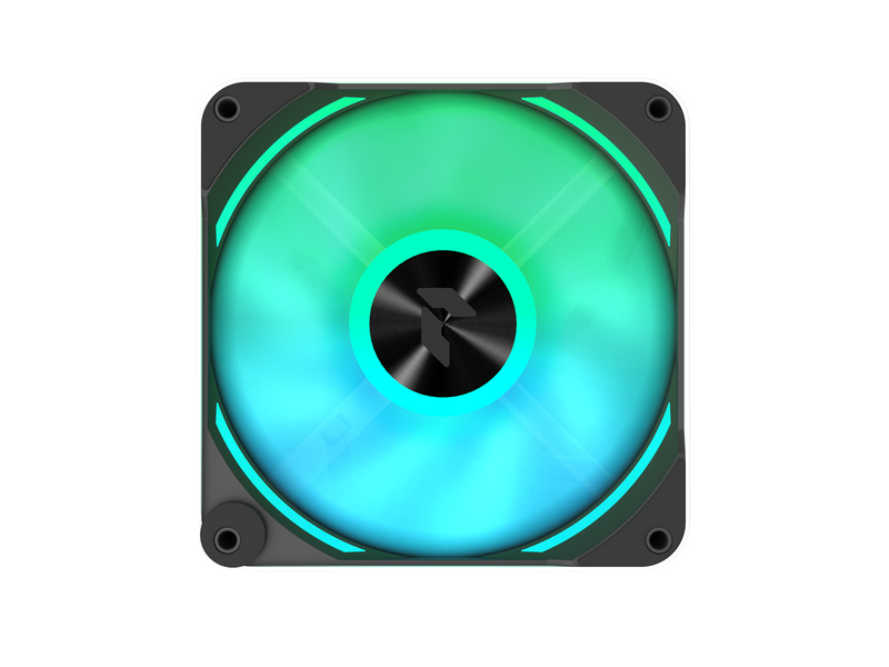 APNX FP2-120 - Black - Gehäuselüfter - 120mm - Schwarz mit RGB LED - 35 dBA