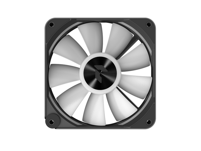 APNX FP2-120 - Black - Gehäuselüfter - 120mm - Schwarz mit RGB LED - 35 dBA