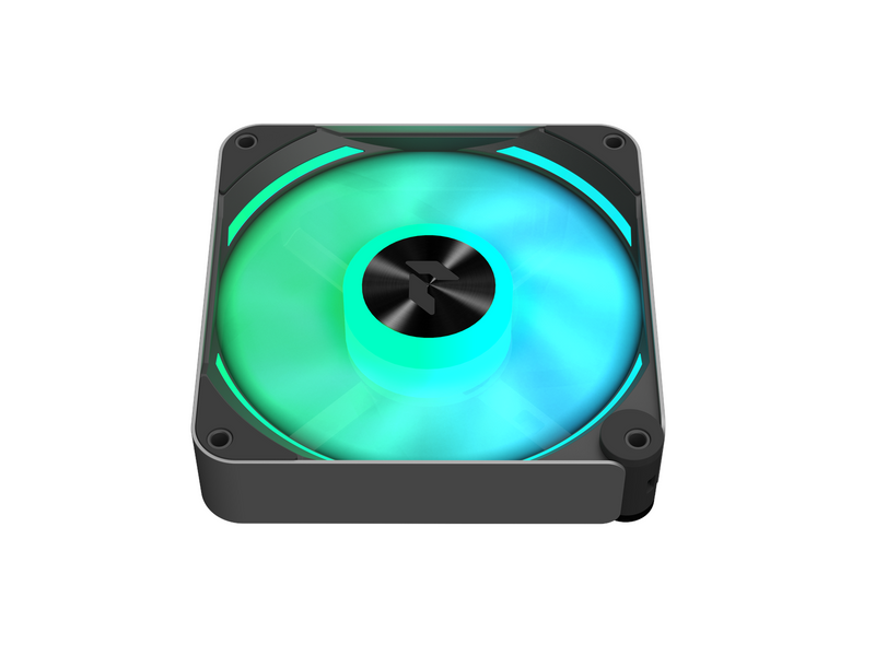 APNX FP2-120 - Black - Gehäuselüfter - 120mm - Schwarz mit RGB LED - 35 dBA