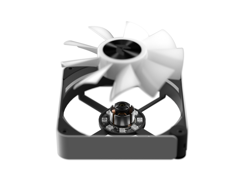 APNX FP2-120 - Black - Gehäuselüfter - 120mm - Schwarz mit RGB LED - 35 dBA