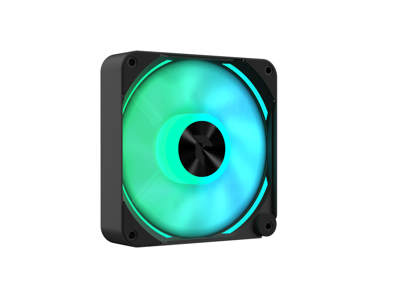 APNX FP2-120 - Black - Gehäuselüfter - 120mm - Schwarz mit RGB LED - 35 dBA