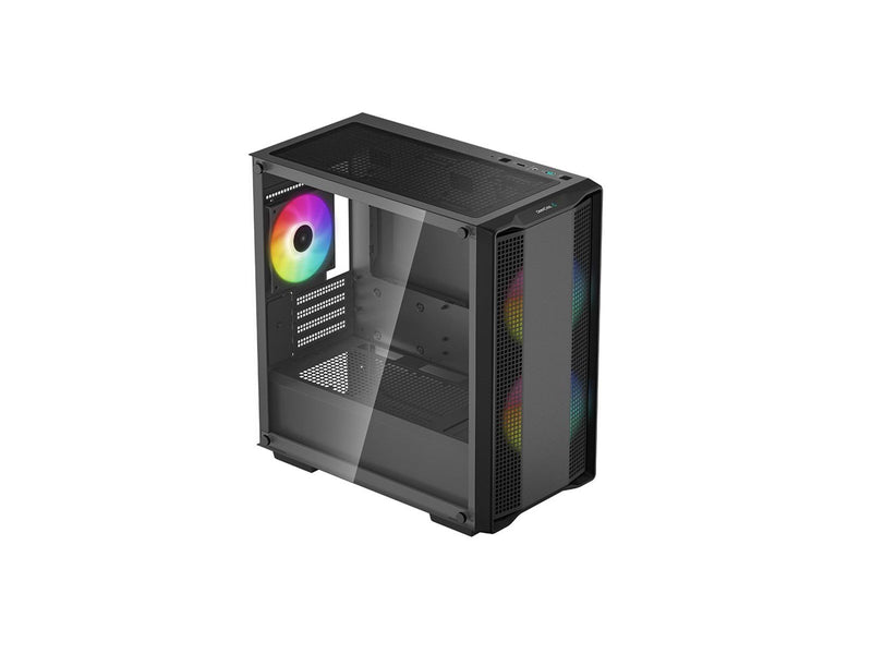 DeepCool CC360 ARGB - Gehäuse - Miditower - Schwarz