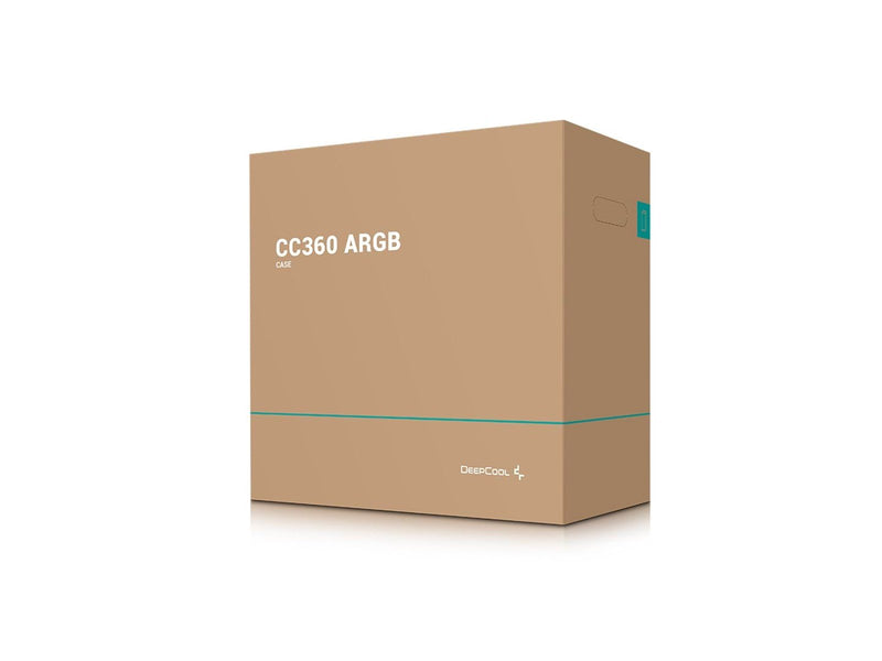 DeepCool CC360 ARGB - Gehäuse - Miditower - Schwarz