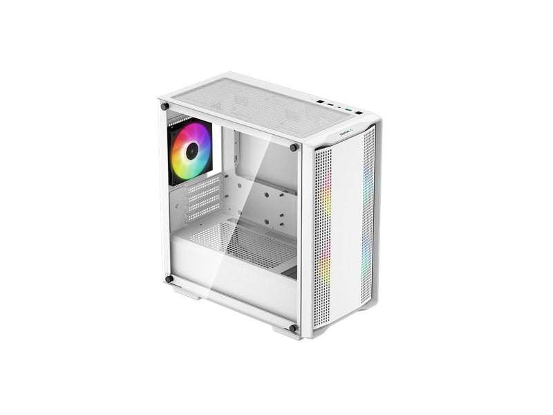 DeepCool CC360 WH ARGB - Gehäuse - Miditower - Weiß