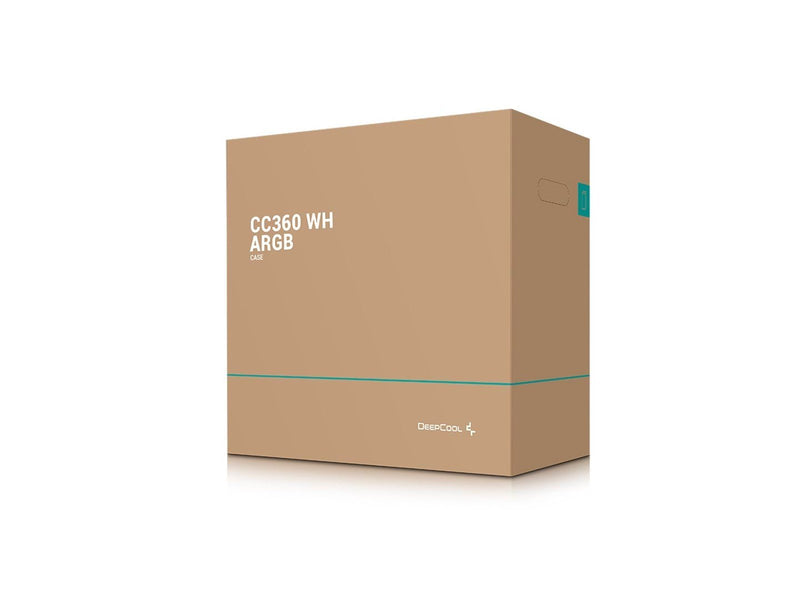 DeepCool CC360 WH ARGB - Gehäuse - Miditower - Weiß