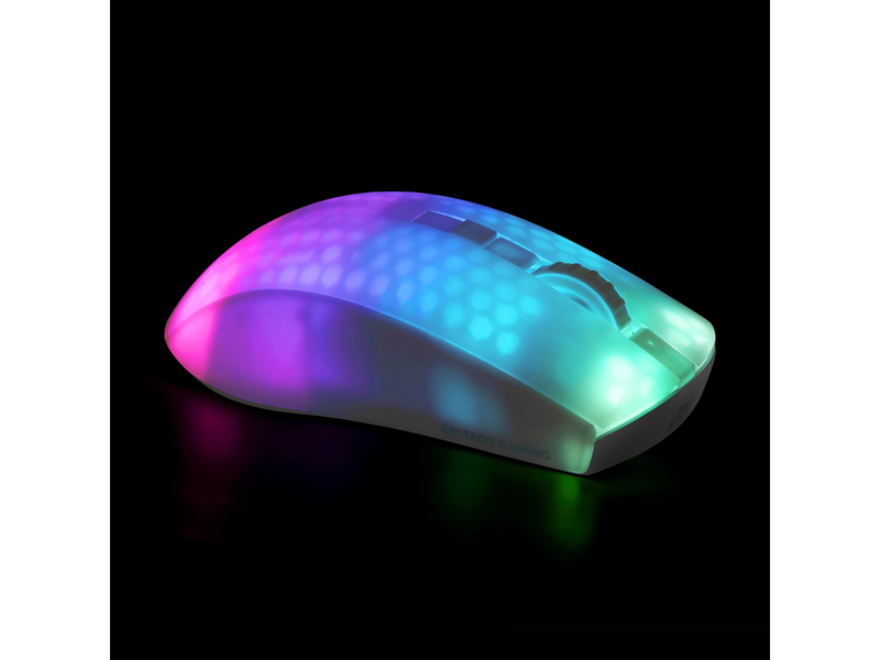Deltaco WM89 - Gaming Maus (Weiß)