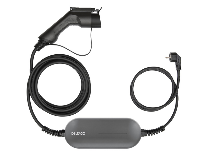 Deltaco e-Charge cable Mode2 Schuko - type 1 6A 1.5+4M