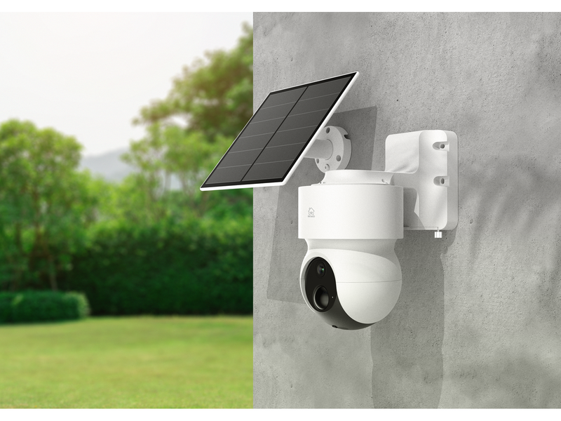 Deltaco Batteriebetriebene 4G-Smart-Kamera, 2 MP