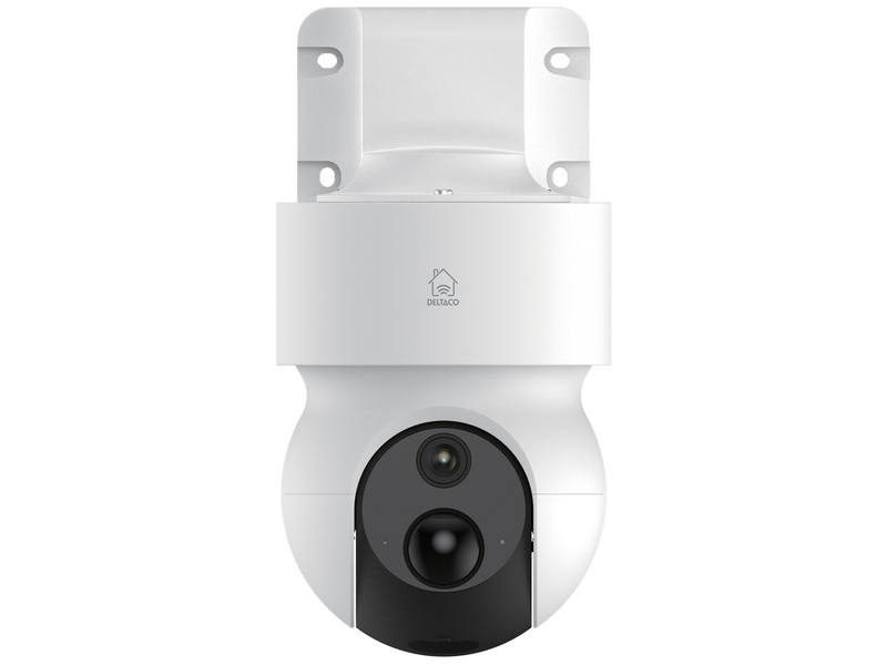 Deltaco Batteriebetriebene 4G-Smart-Kamera, 2 MP