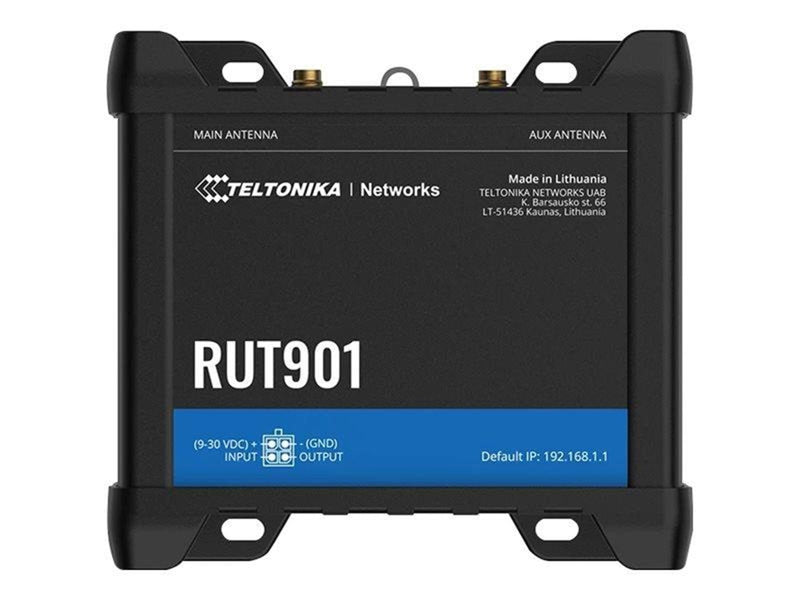 Teltonika RUT901 - wireless router - Wi-Fi LTE - DIN rail mountable - Wireless router LTE