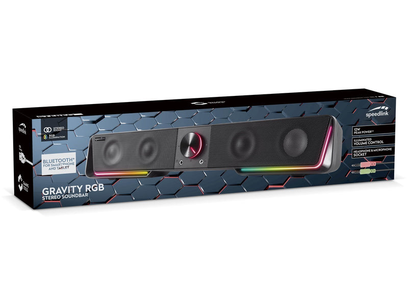 Speed-Link GRAVITY RGB - Black - Schwarz