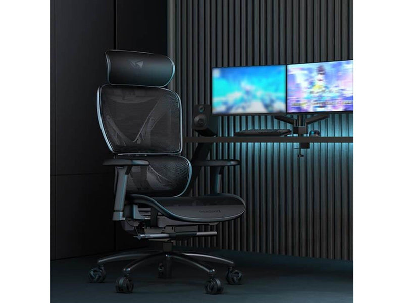 ThunderX3 XTC Mesh Bürostuhl - Schwarz - Mesh fabric - Bis zu 120 kg