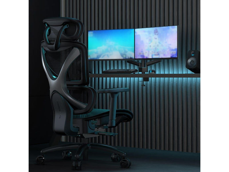 ThunderX3 XTC Mesh Bürostuhl - Schwarz - Mesh fabric - Bis zu 120 kg