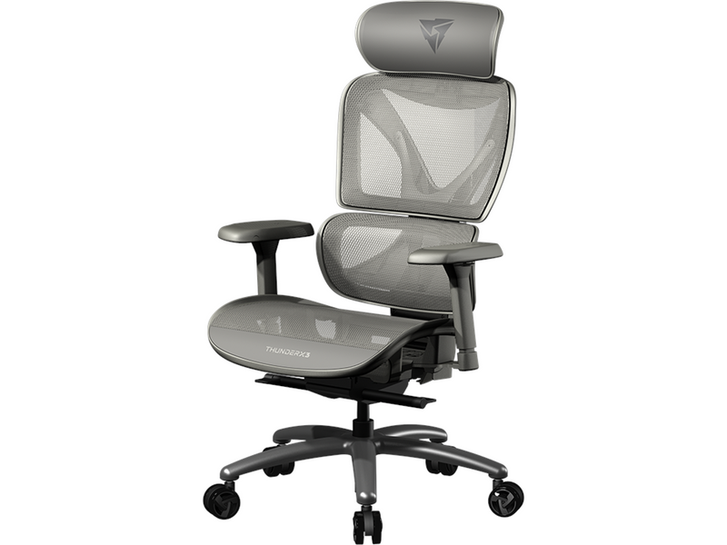 ThunderX3 XTC Mesh Bürostuhl - Grau - Mesh - Bis zu 120 kg