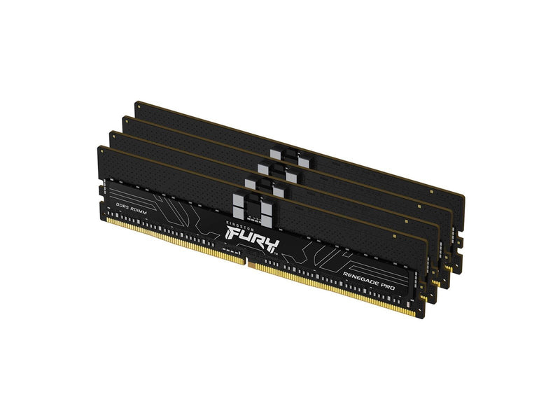 Kingston FURY Renegade Pro DDR5-5600 - 64GB - CL28 - Quad Channel (4 pcs) - AMD EXPO & Intel XMP - Schwarz