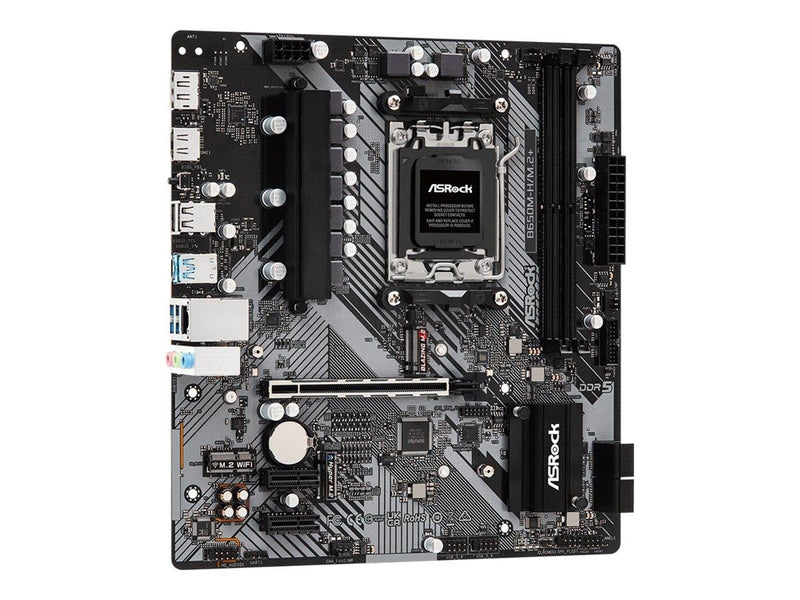 ASRock B650M-H/M.2+ Mainboard - AMD B650 - AMD AM5 socket - DDR5 RAM - Micro-ATX
