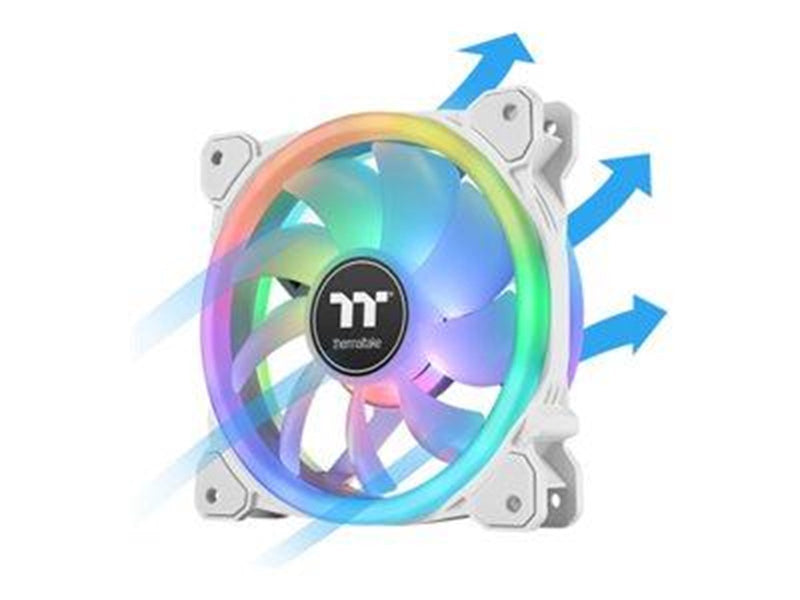 Thermaltake SWAFAN 12 RGB - Gehäuselüfter - 120mm - Weiß