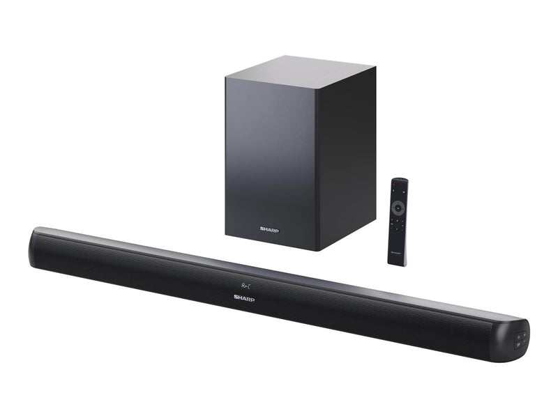 Sharp HT-SBW202 - sound bar system - for home theatre - wireless