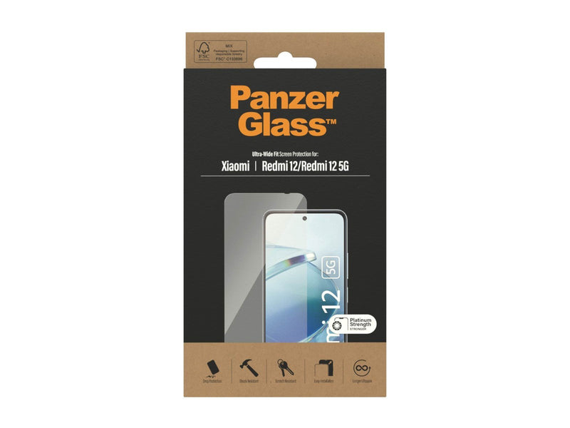 PanzerGlass Screen Protector Xiaomi Redmi 12 | Classic Fit